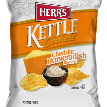 Cheddar Horseradish Kettle Chips