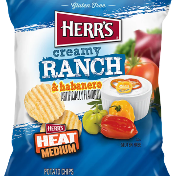 Creamy Ranch & Habanero Chips